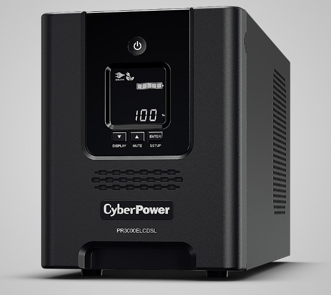 Nguồn lưu điện UPS CyberPower PR3000ELCDSL Nguồn lưu điện UPS CyberPower PR3000ELCDSL