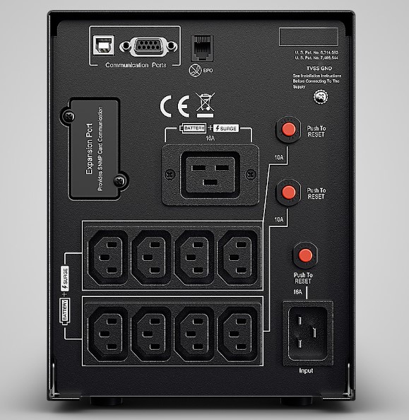 Nguồn lưu điện UPS CyberPower PR3000ELCDSL Nguồn lưu điện UPS CyberPower PR3000ELCDSL