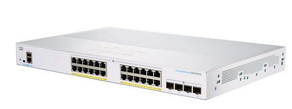 Thiết bị Smart Switch Cisco CBS250-24P-4G-EU Thiết bị Smart Switch Cisco CBS250-24P-4G-EU