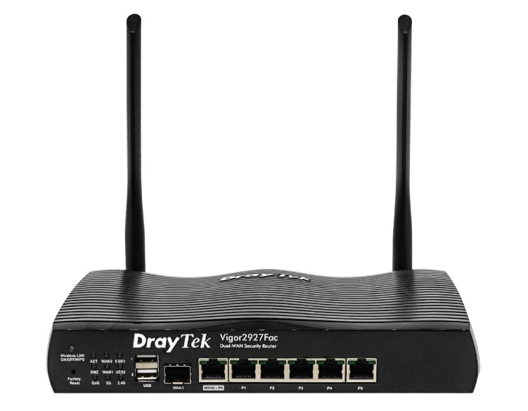 Router cân tải DrayTek Vigor Vigor2927Fac_4 Router cân tải DrayTek Vigor Vigor2927Fac