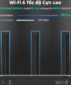 Router WiFi 6 Ruijie Reyee RG-EG105GW-X