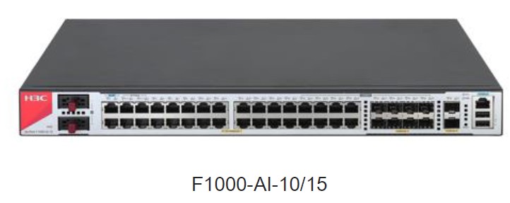 Thiết bị Firewall H3C SecPath F1000-AI-15 Thiết bị Firewall H3C SecPath F1000-AI-15