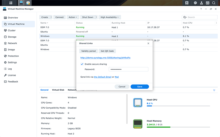 Lưu trữ File NAS Synology FS2500_11 Lưu trữ File NAS Qnap TS-1673AU-RP-16G