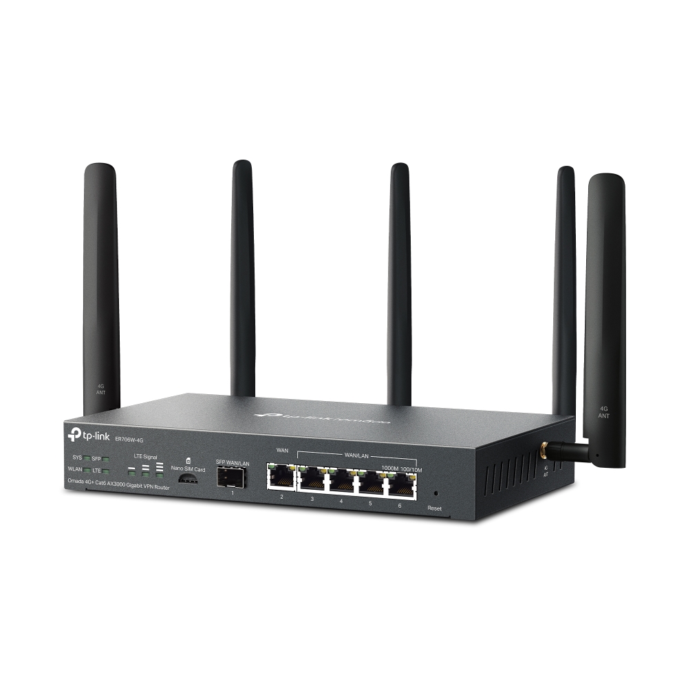 VPN Router Omada 4G ER706W-4G AX3000_2