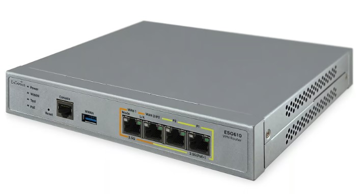Cloud-Managed Dual-WAN Router EnGenius ESG610 2.5GbE_2 Cloud-Managed Dual-WAN Router EnGenius ESG610 2.5GbE