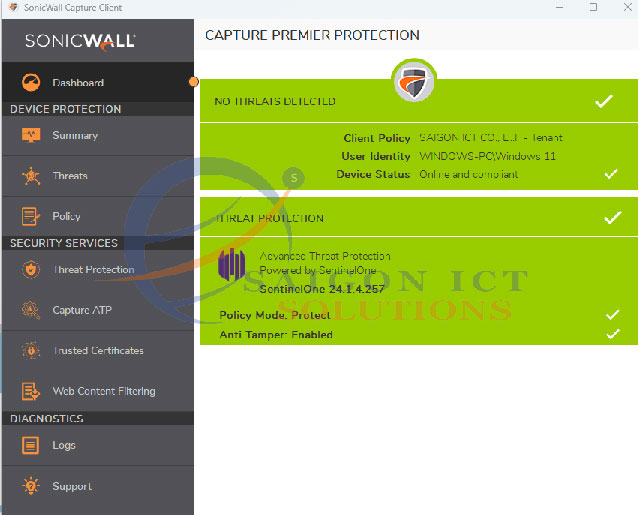 SonicWall Capture Client for Endpoint Protection_2 SonicWall Capture Client for Endpoint Protection