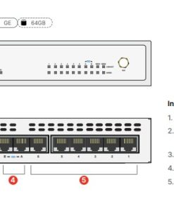 Thiết bị tường lửa FortiWiFi FWF-71G