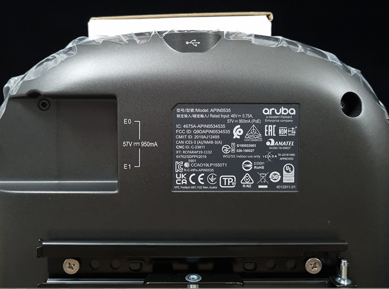 Thiết bị Wi-Fi 6 Aruba AP-535_5 Thiết bị Wi-Fi 6 Aruba AP-535
